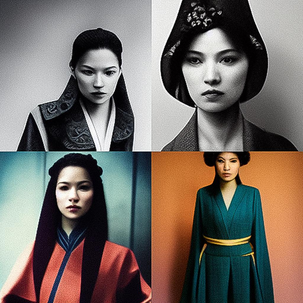 Eiko Ishioka style, Midjourney V3, render 1 of 4