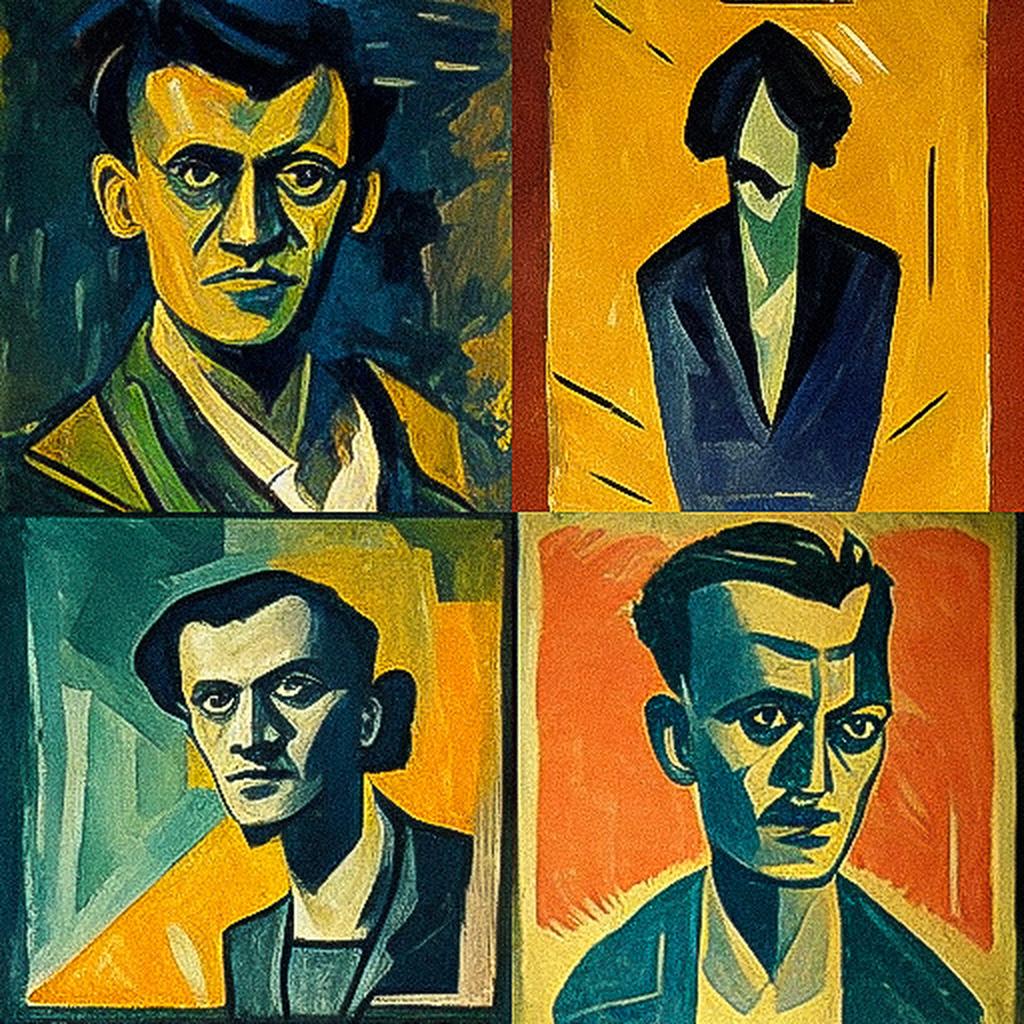 Erich Heckel style, Midjourney V3, render 1 of 4