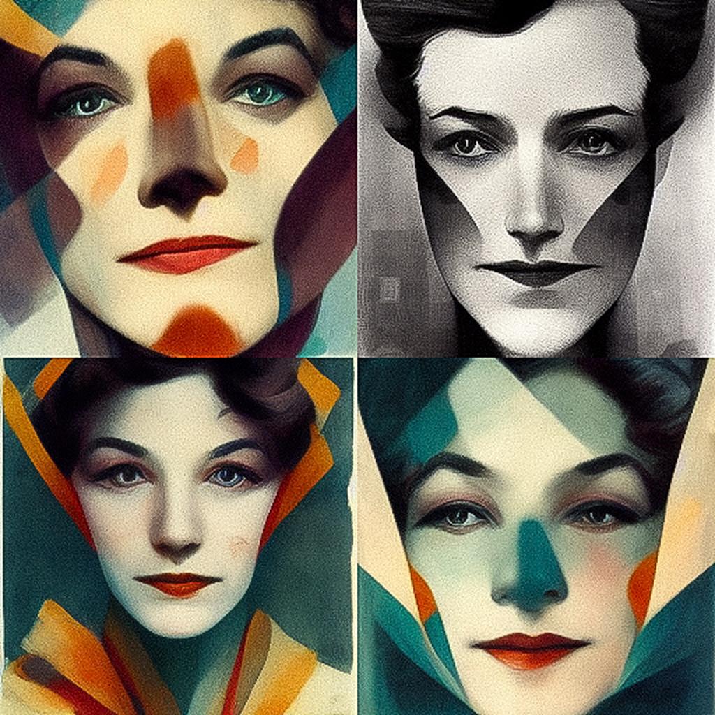 Erwin Blumenfeld style, Midjourney V3, render 1 of 4