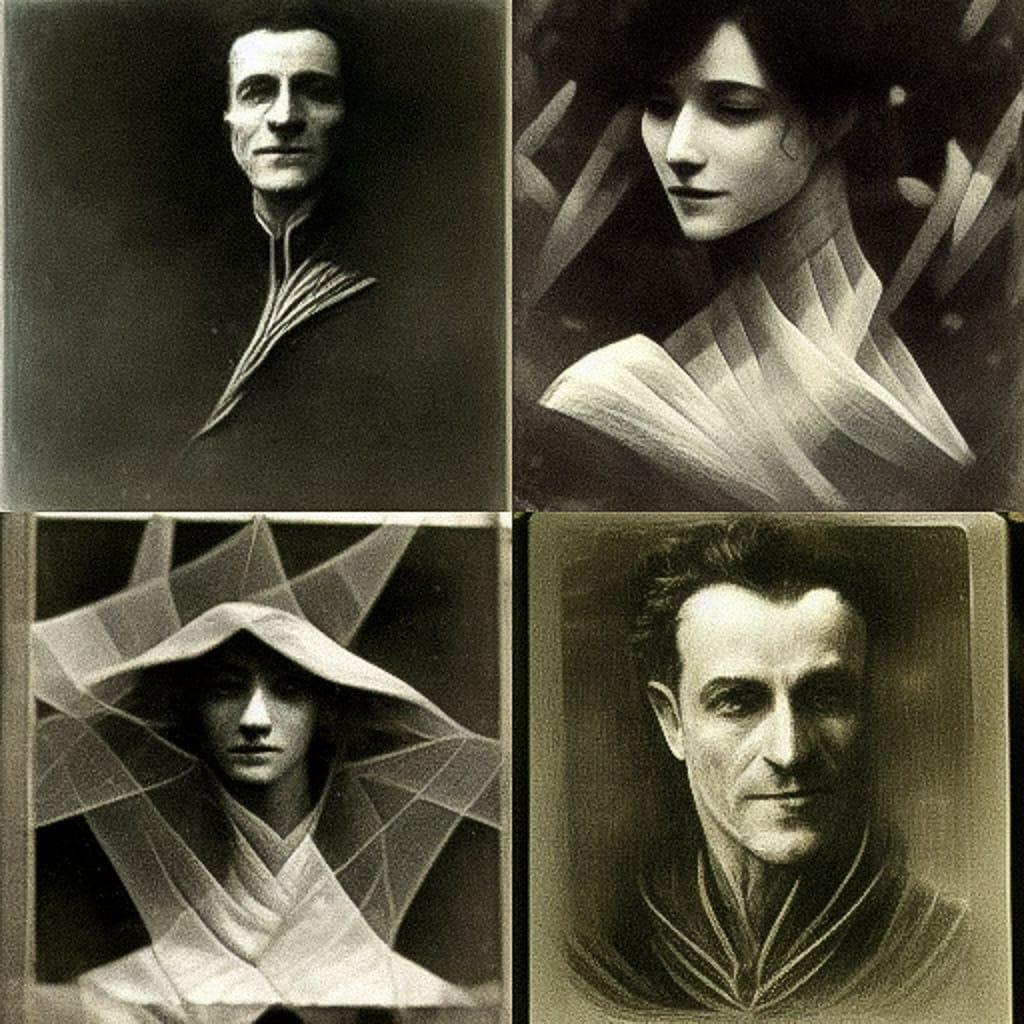 Etienne-Jules Marey style, Midjourney V3, render 1 of 4