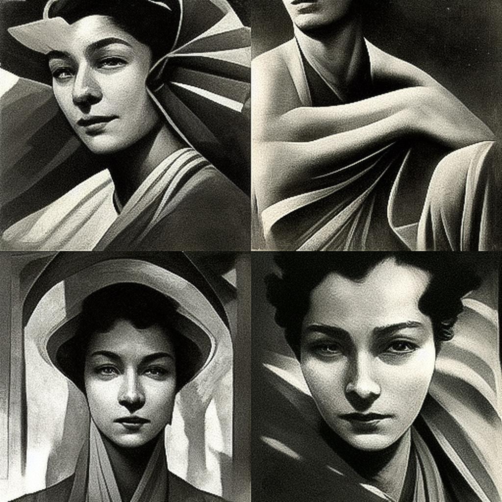 Fritz Henle style, Midjourney V3, render 1 of 4