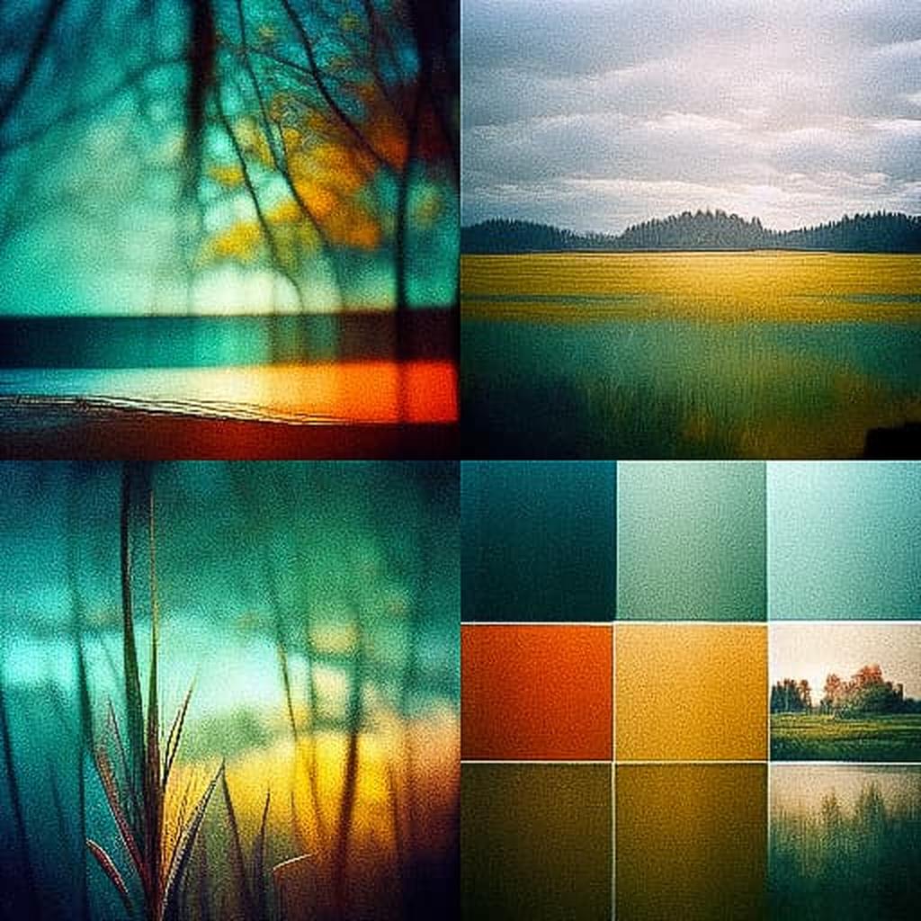 Fujicolor Pro 400H style, Midjourney V3, render 1 of 4