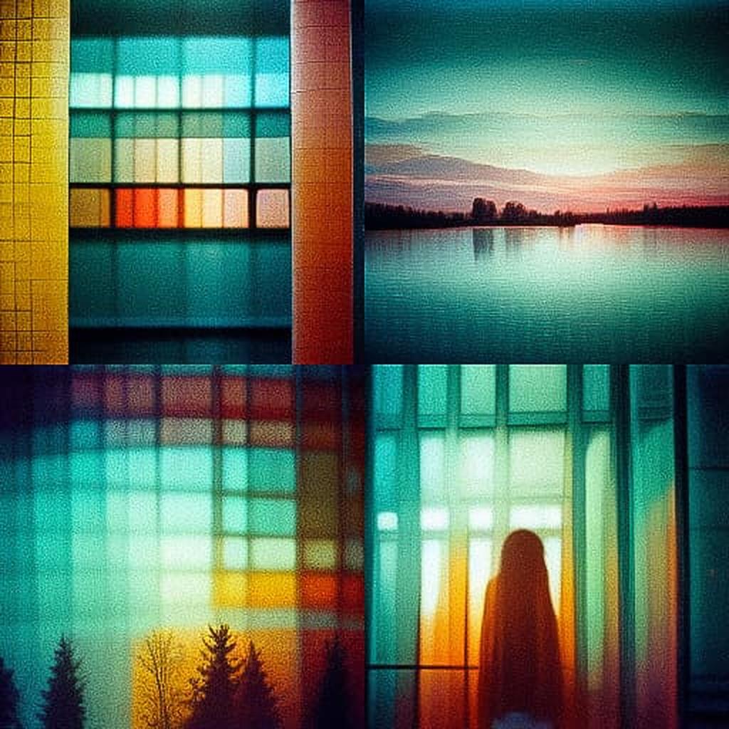 Fujicolor Superia X-TRA 400 style, Midjourney V3, render 1 of 4