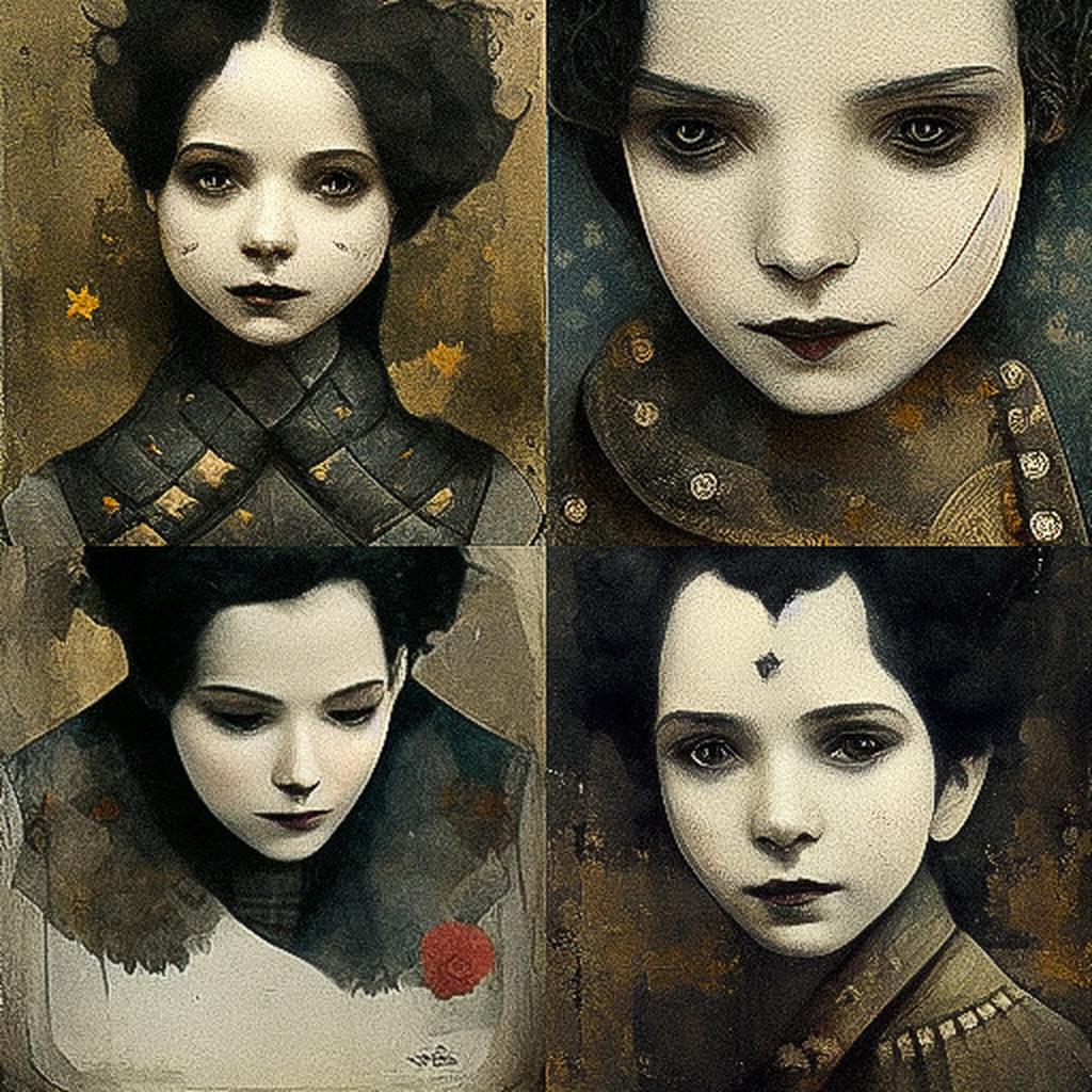 Gabriel Pacheco style, Midjourney V3, render 1 of 4