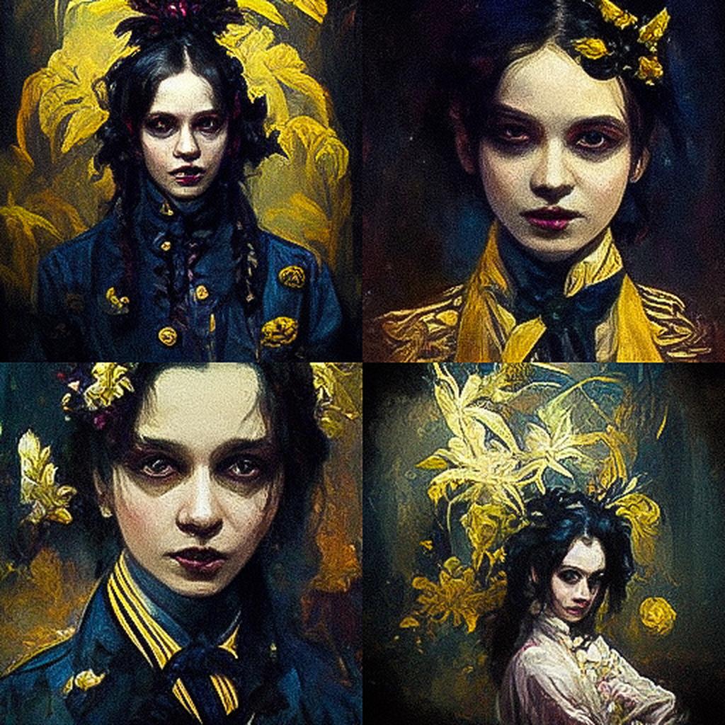Gail Potocki style, Midjourney V3, render 1 of 4
