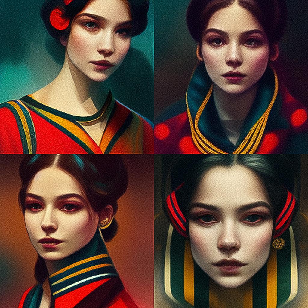 Gucci style, Midjourney V3, render 1 of 4