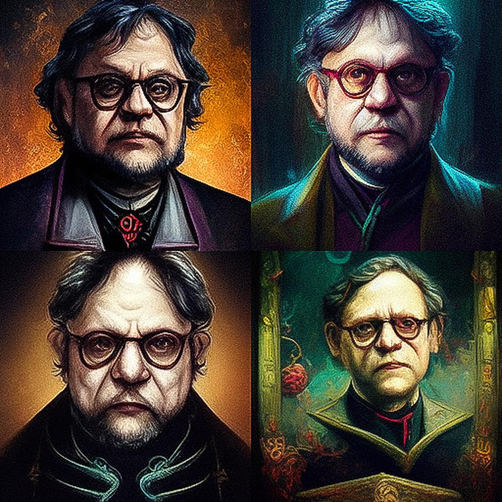 Guillermo del Toro style, Midjourney V3, render 1 of 4