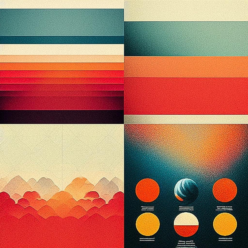 Infographic style, Midjourney V3, render 1 of 4