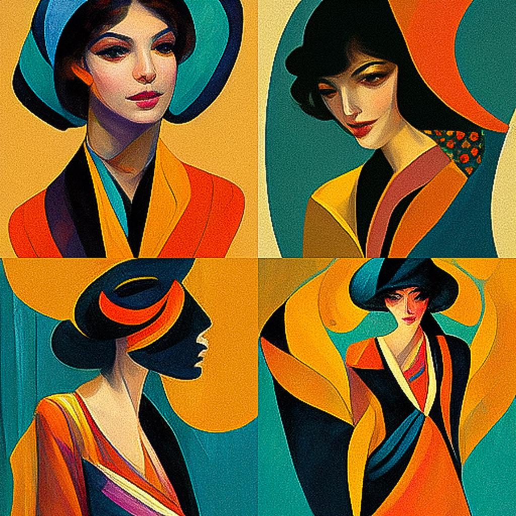 Isaac Maimon style, Midjourney V3, render 1 of 4