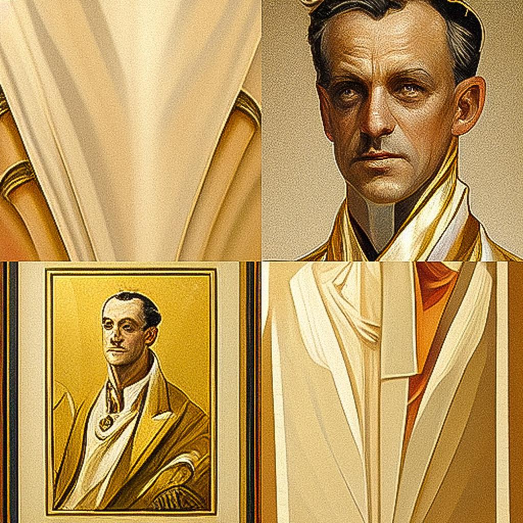 J. C. Leyendecker style, Midjourney V3, render 1 of 4