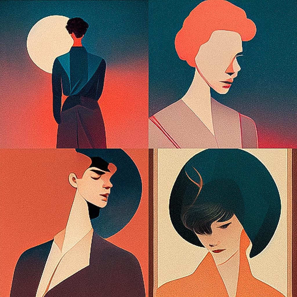 Jack Hughes style, Midjourney V3, render 1 of 4