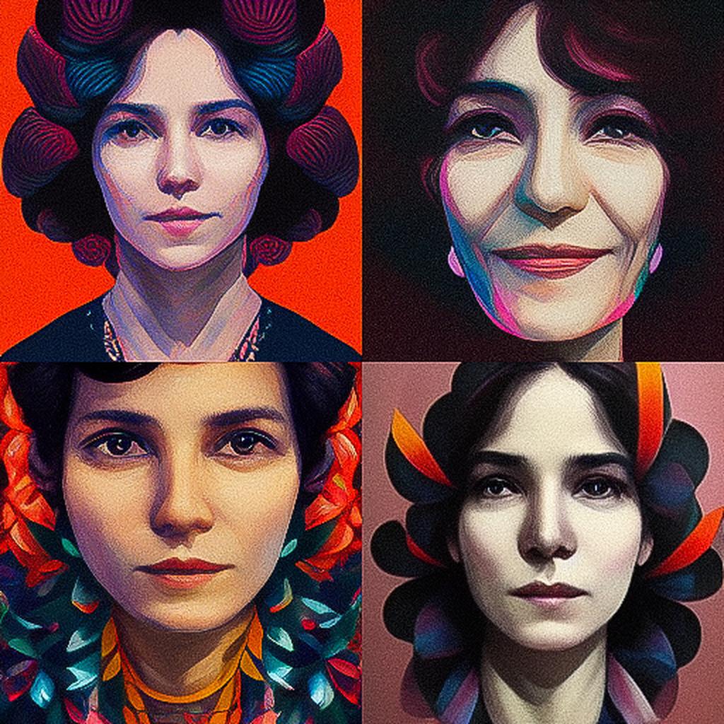 Joana Vasconcelos style, Midjourney V3, render 1 of 4