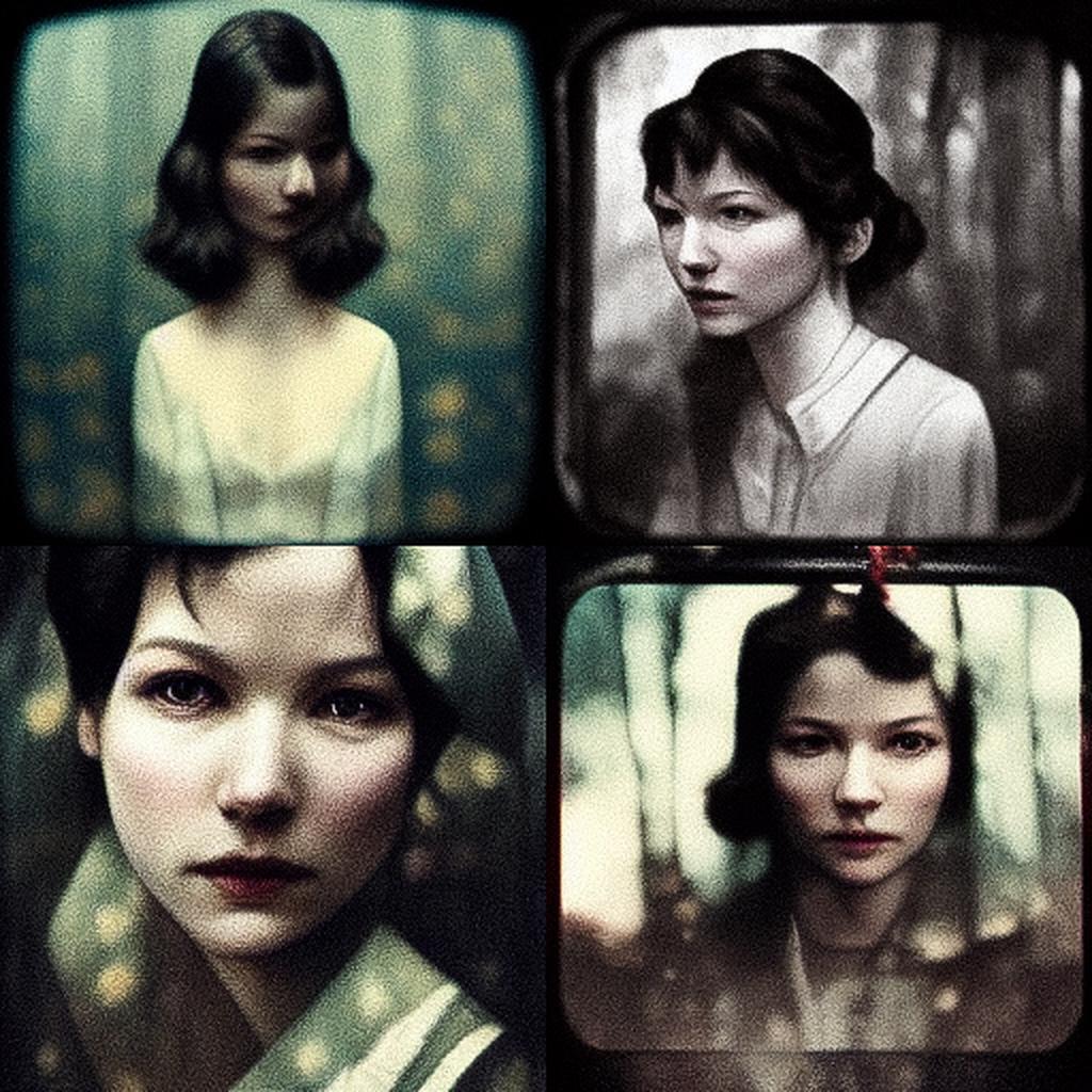 Lars von Trier style, Midjourney V3, render 1 of 4