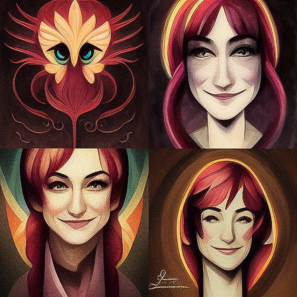 Lauren Faust style, Midjourney V3, render 1 of 4