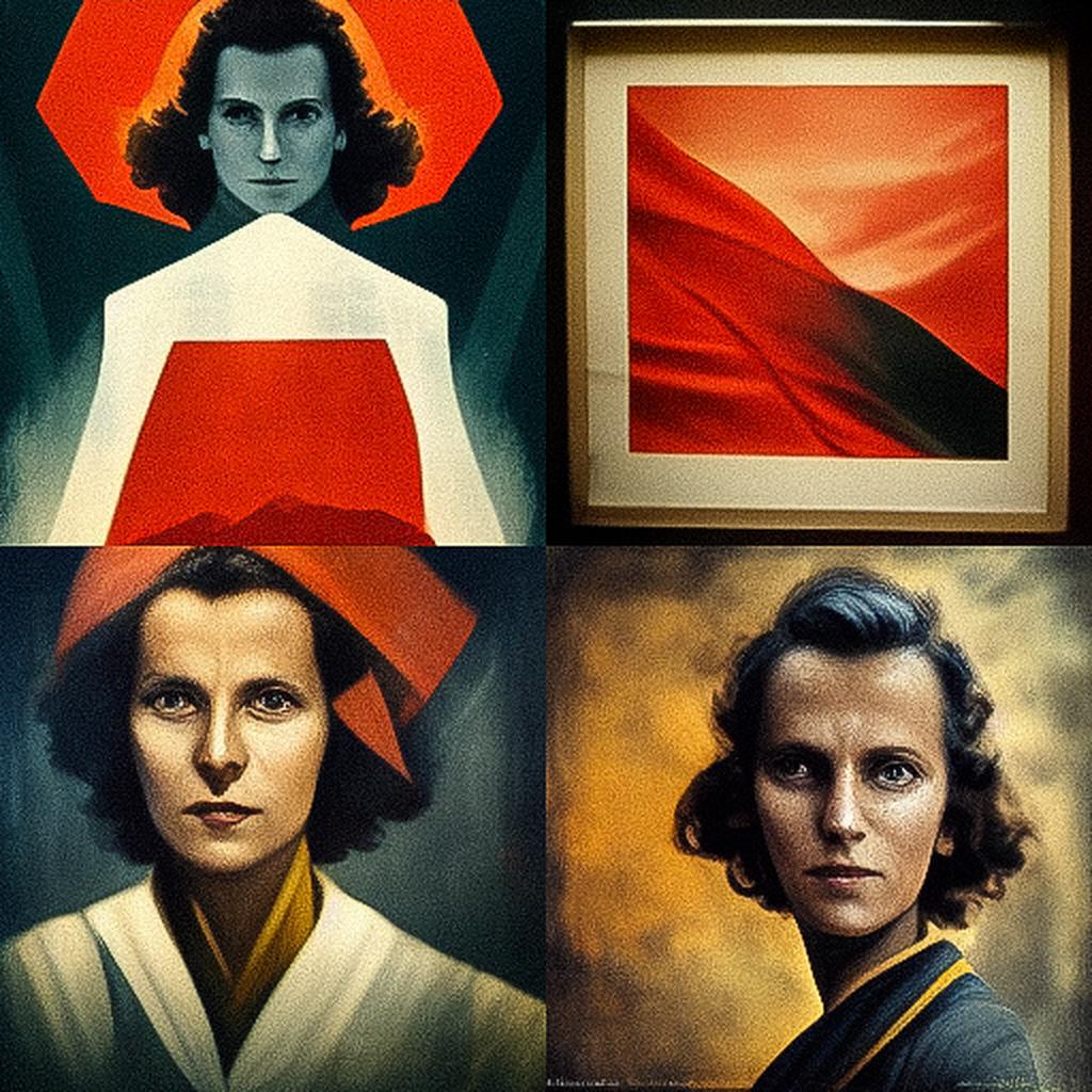 Leni Riefenstahl style, Midjourney V3, render 1 of 4