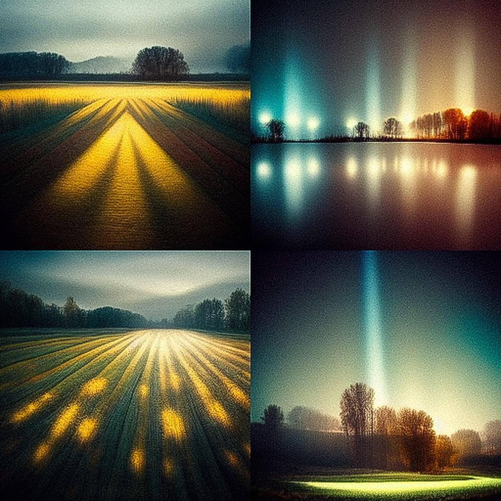 Light field photography style, Midjourney V3, render 1 of 4