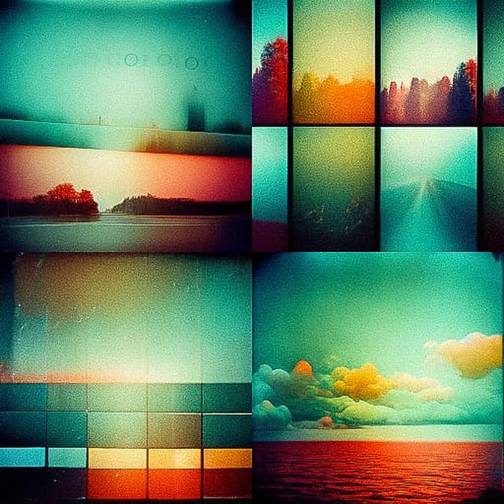Lomography Color 100 style, Midjourney V3, render 1 of 4