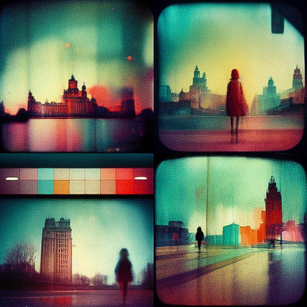 Lomography style, Midjourney V3, render 1 of 4