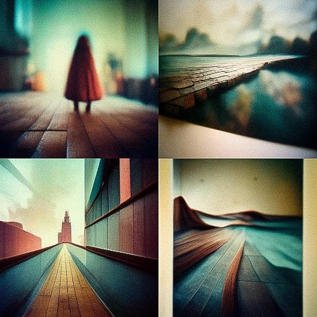 Low angle style, Midjourney V3, render 1 of 4