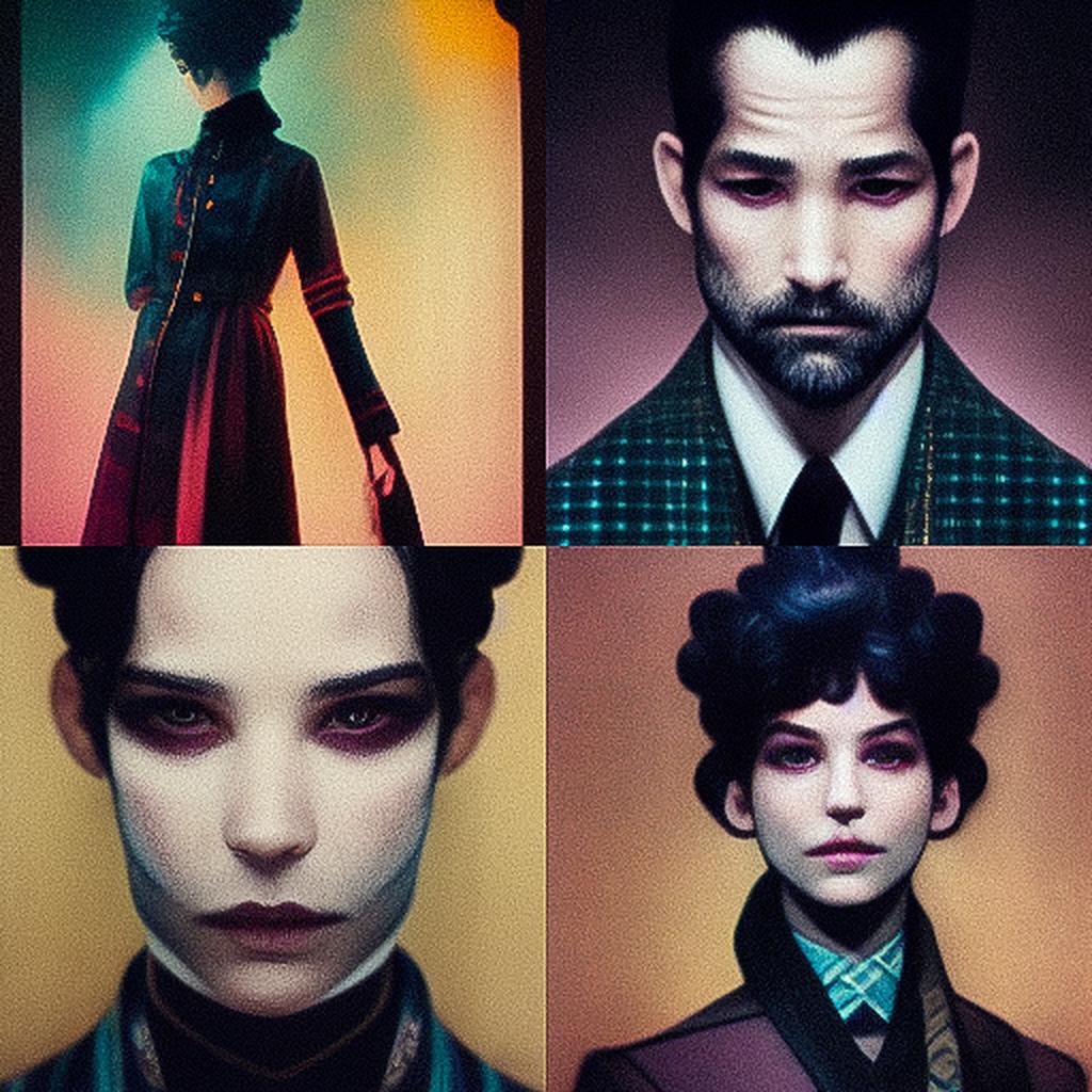 Marc Jacobs style, Midjourney V3, render 1 of 4