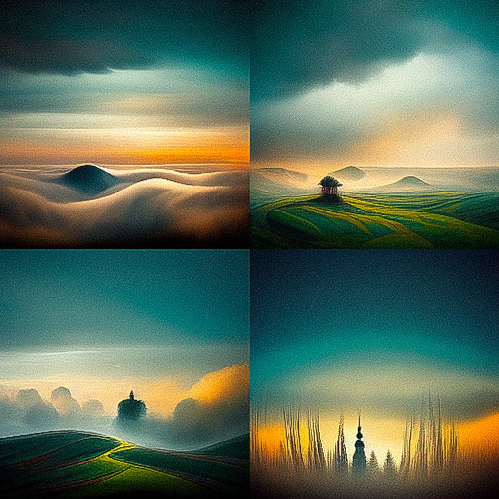 Marcin Sobas style, Midjourney V3, render 1 of 4