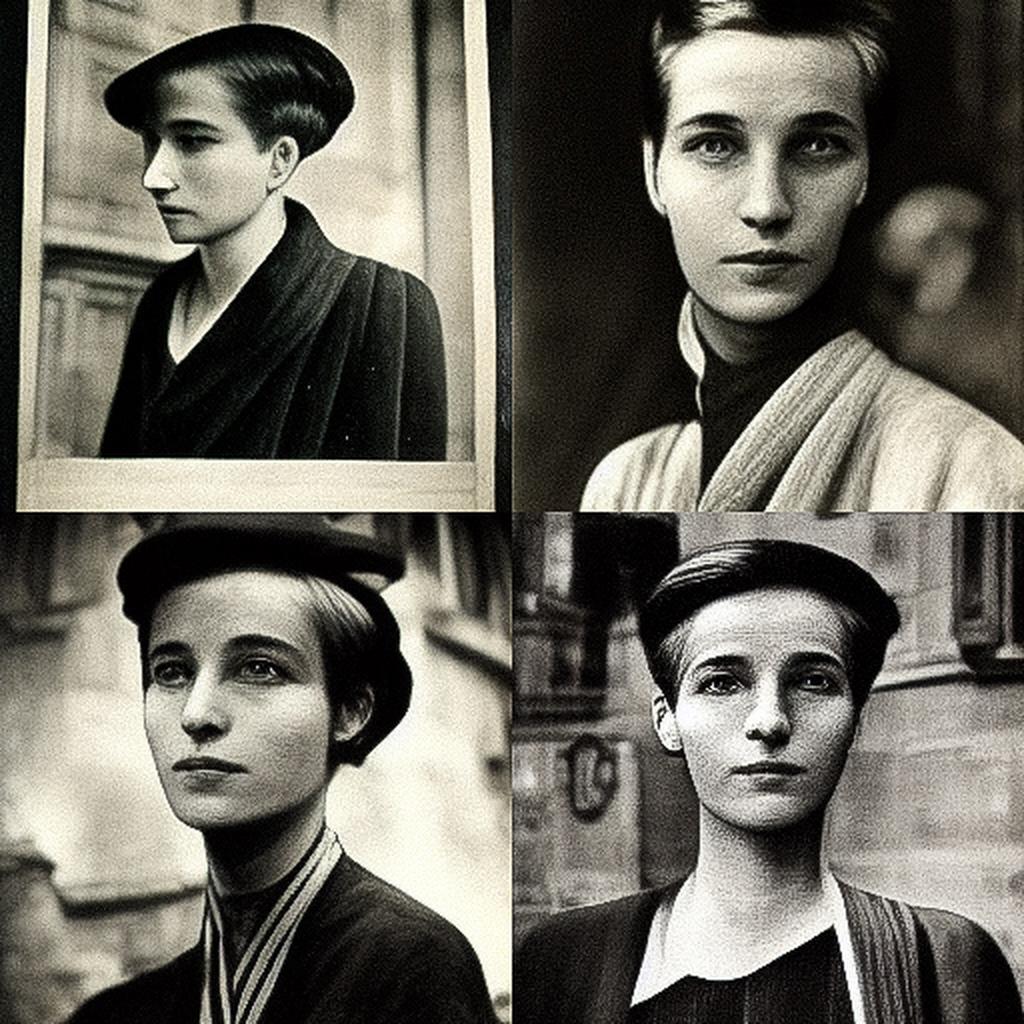 Marianne Breslauer style, Midjourney V3, render 1 of 4