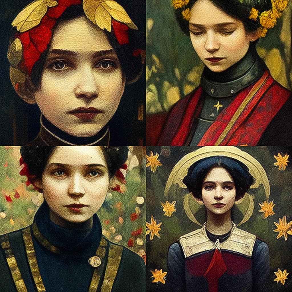 Marianne Stokes style, Midjourney V3, render 1 of 4