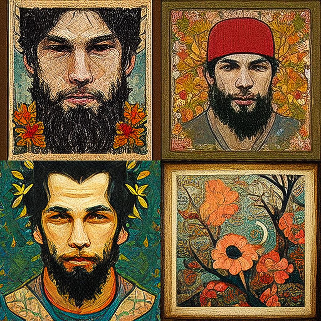Mark Briscoe style, Midjourney V3, render 1 of 4
