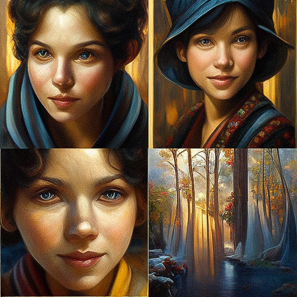 Mark Keathley style, Midjourney V3, render 1 of 4