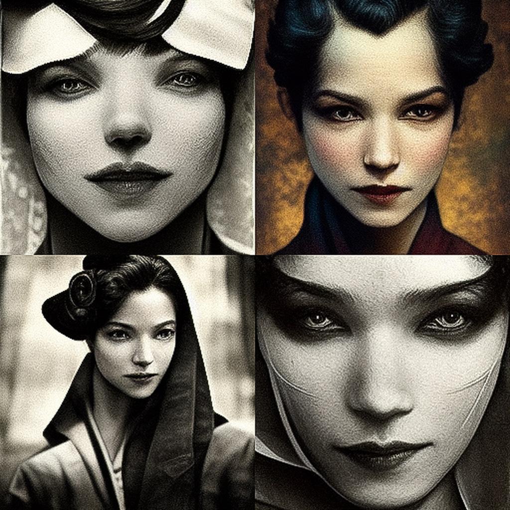 Mark Seliger style, Midjourney V3, render 1 of 4