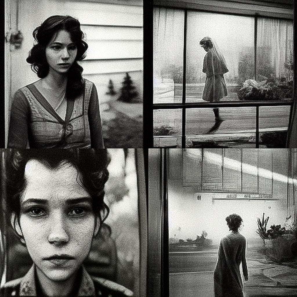 Mark Steinmetz style, Midjourney V3, render 1 of 4