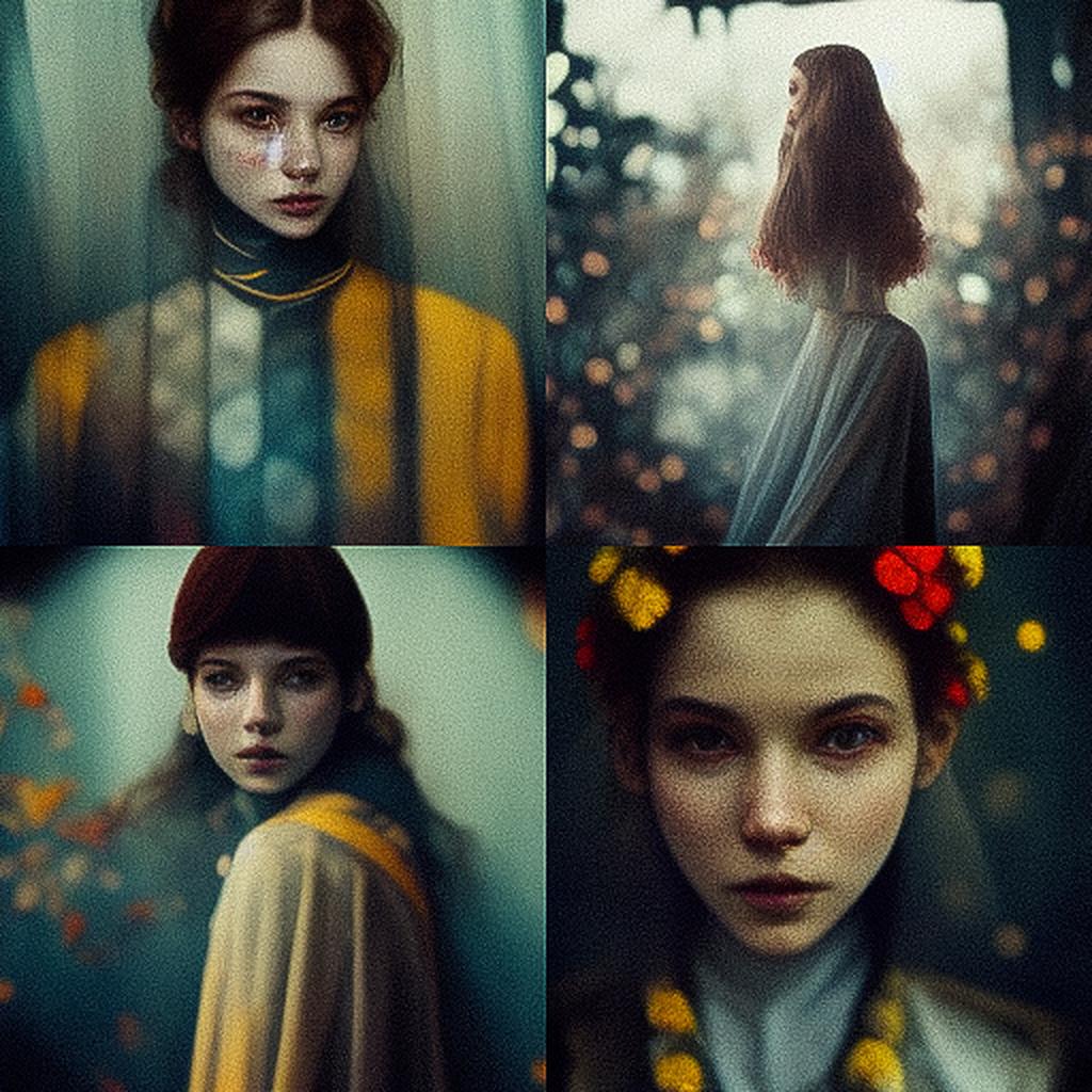 Marta Bevacqua style, Midjourney V3, render 1 of 4