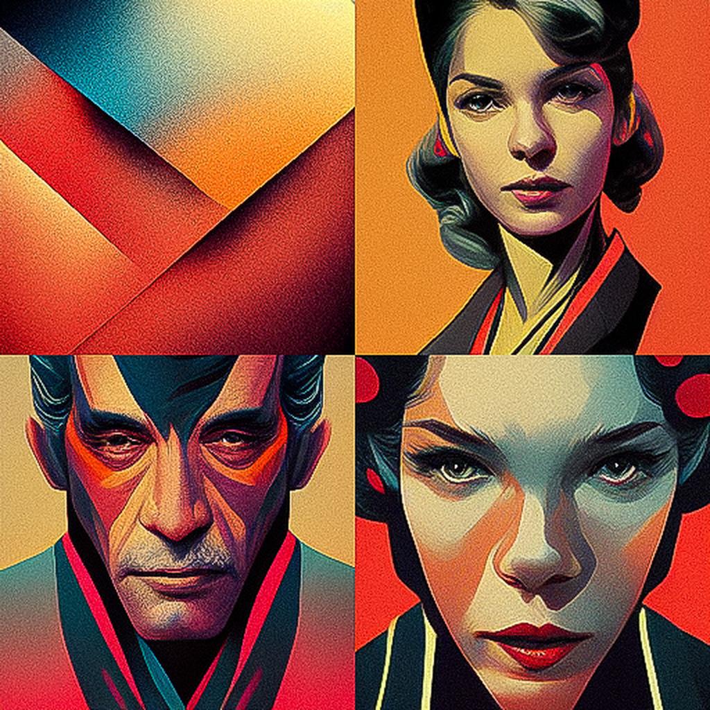 Martin Ansin style, Midjourney V3, render 1 of 4
