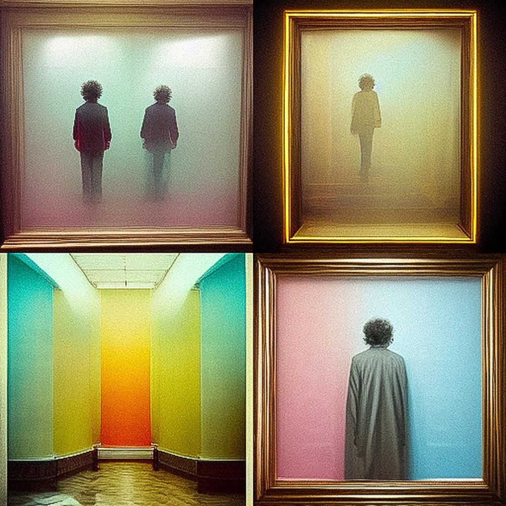 Martin Creed style, Midjourney V3, render 1 of 4