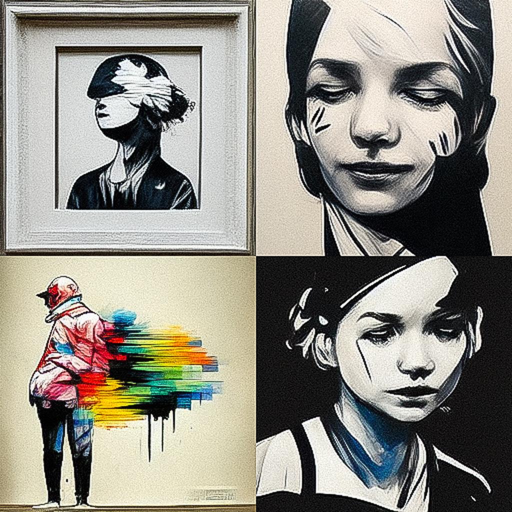 Martin Whatson style, Midjourney V3, render 1 of 4