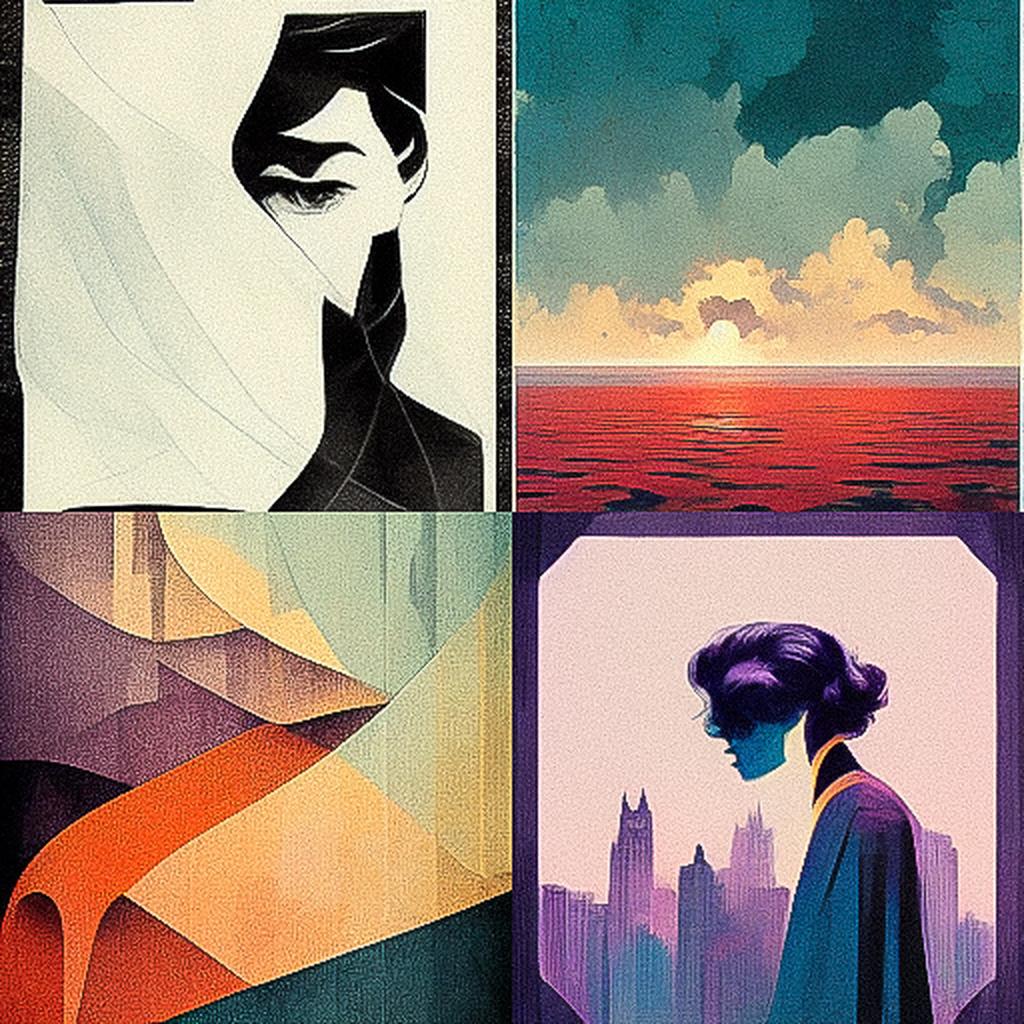 Matt Wagner style, Midjourney V3, render 1 of 4