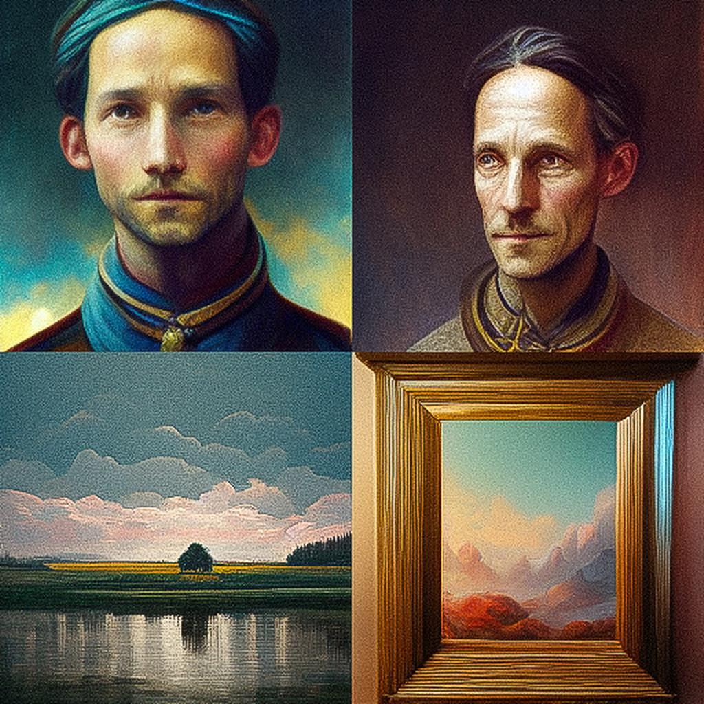 Matthias Jung style, Midjourney V3, render 1 of 4