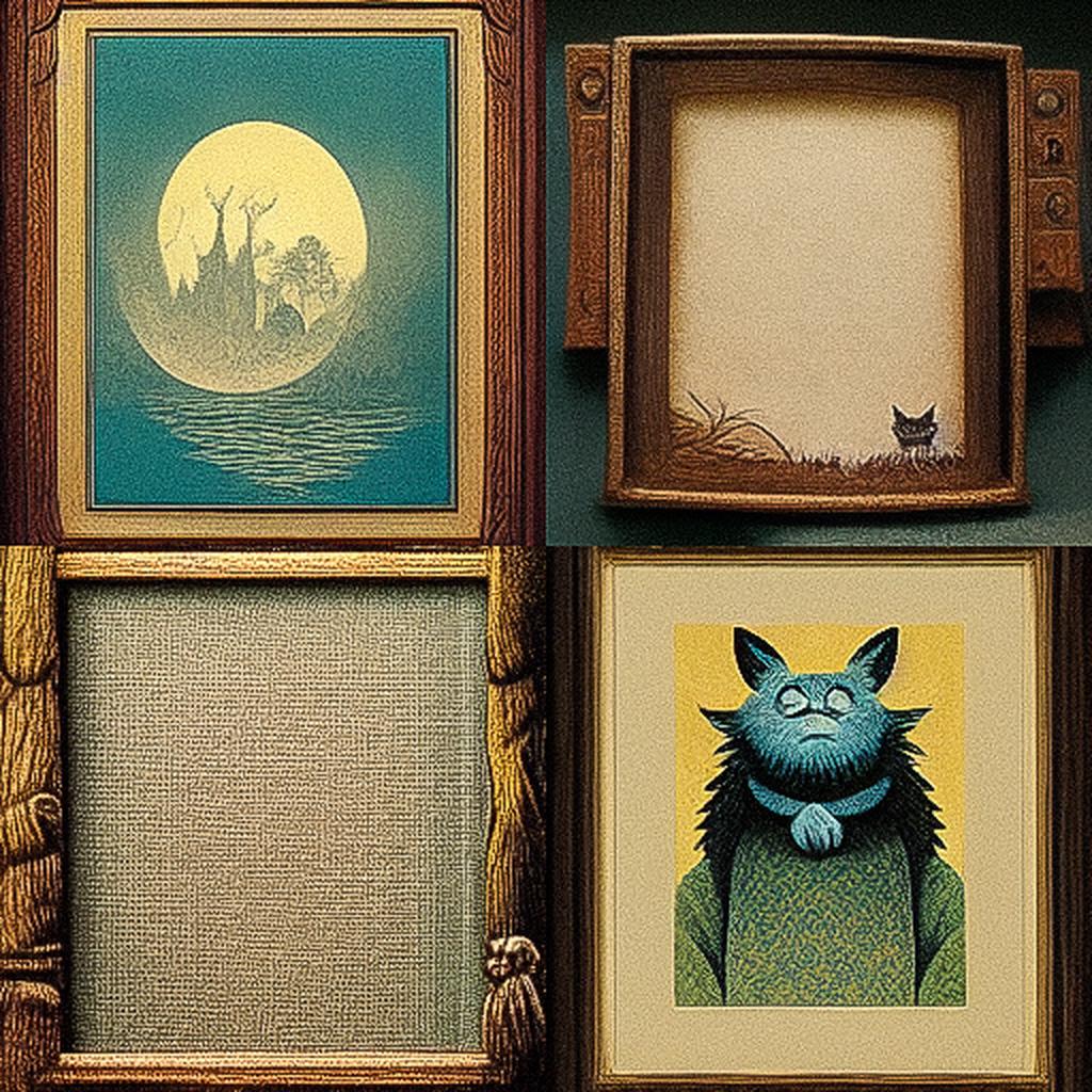 Maurice Sendak style, Midjourney V3, render 1 of 4
