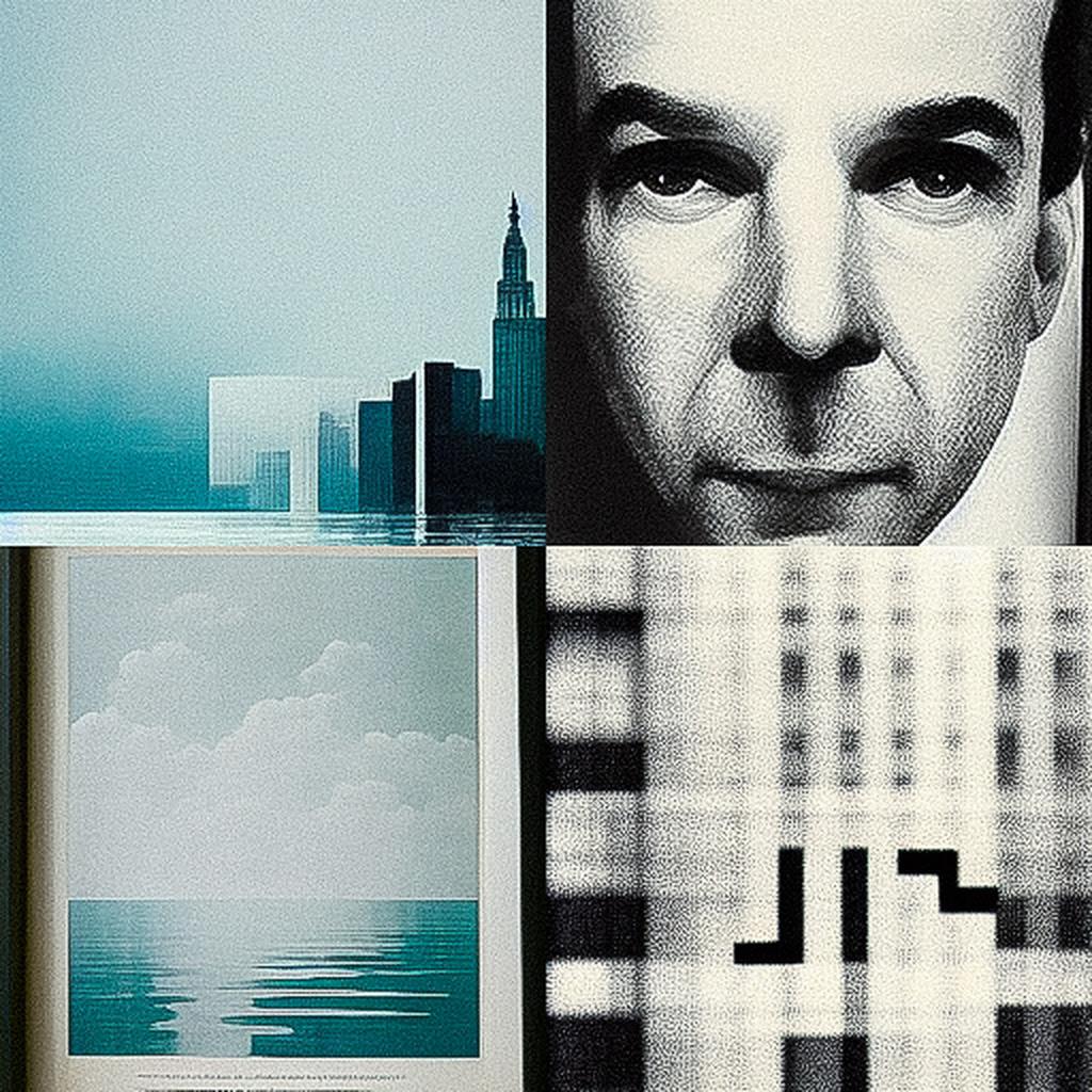 Michael Bierut style, Midjourney V3, render 1 of 4
