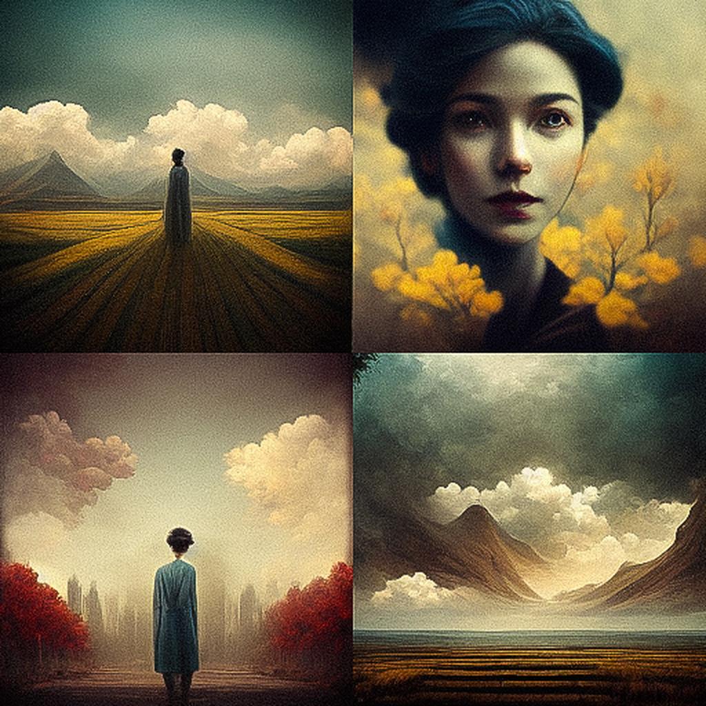 Michael Vincent Manalo style, Midjourney V3, render 1 of 4