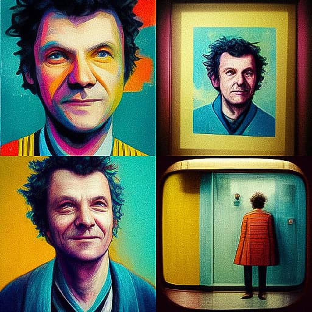 Michel Gondry style, Midjourney V3, render 1 of 4