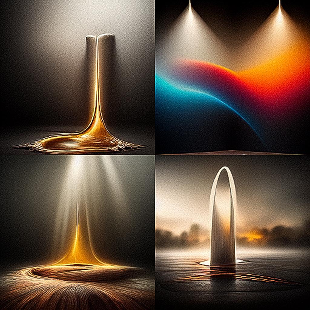 Mike Campau style, Midjourney V3, render 1 of 4