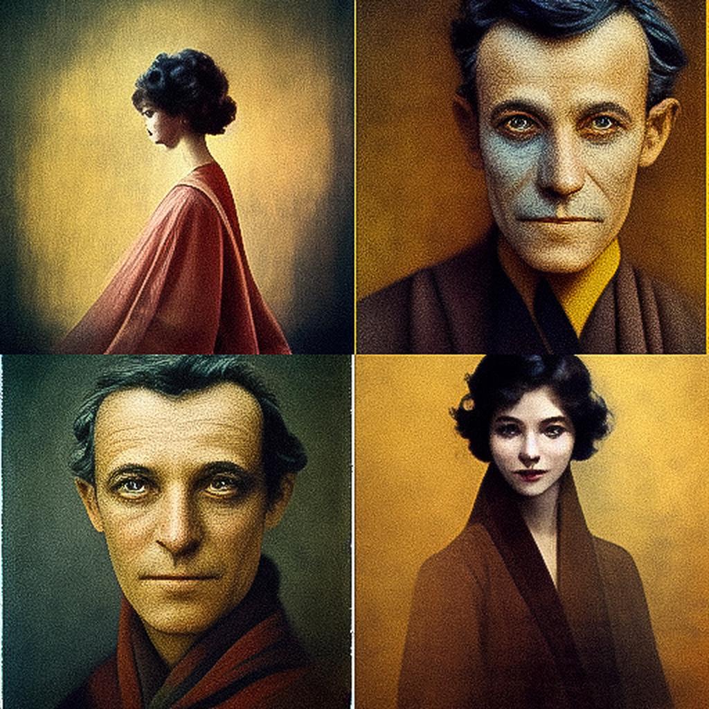 Milton H. Greene style, Midjourney V3, render 1 of 4