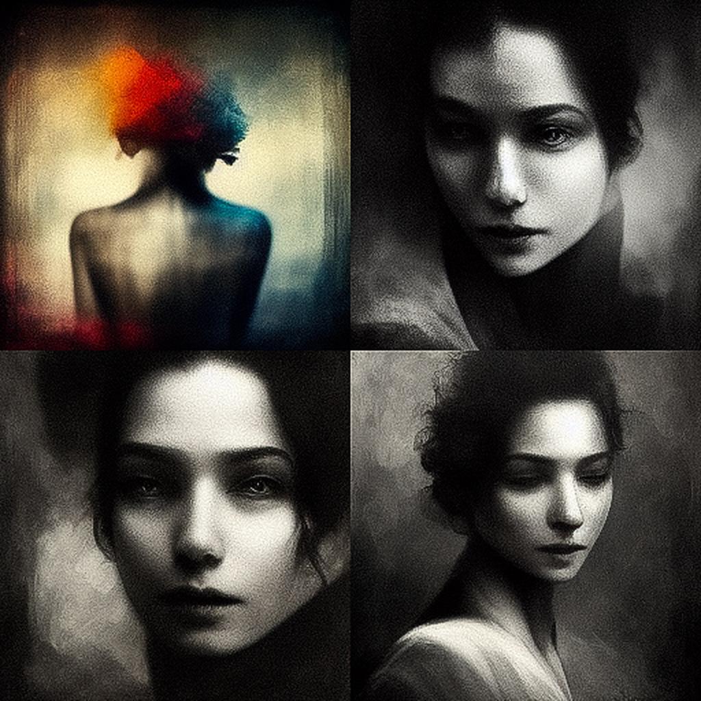 Nathan Wirth style, Midjourney V3, render 1 of 4