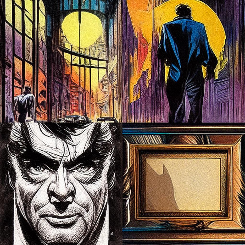 Neal Adams style, Midjourney V3, render 1 of 4