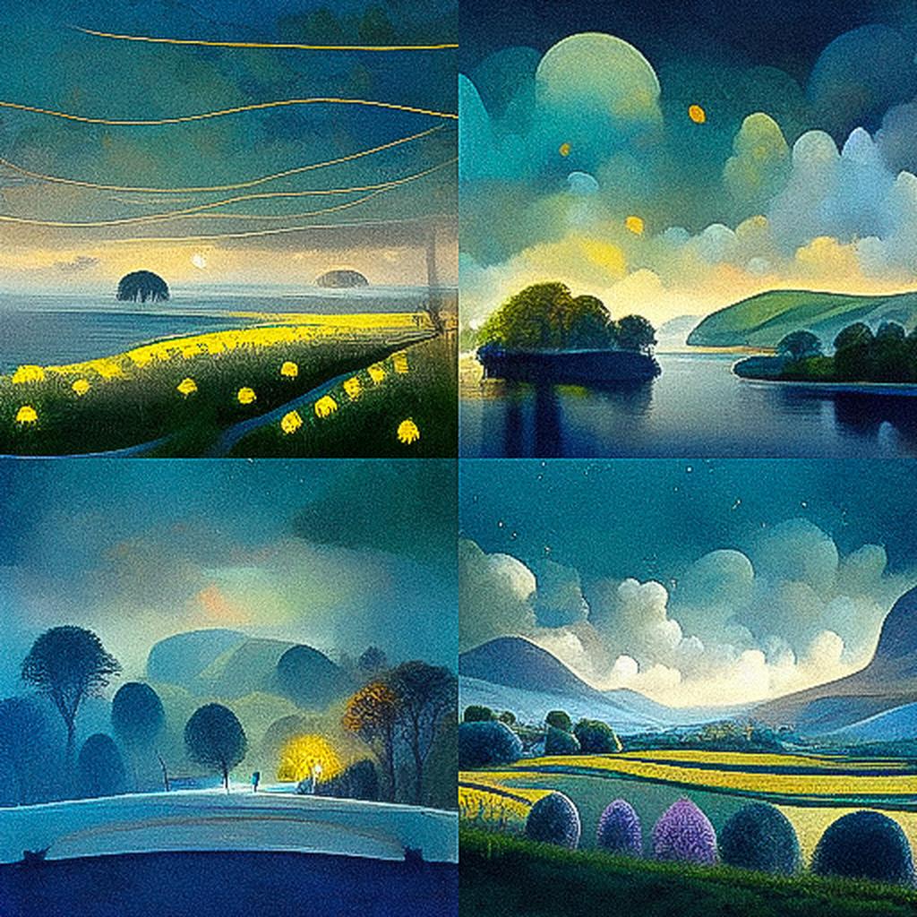 Nicholas Hely Hutchinson style, Midjourney V3, render 1 of 4