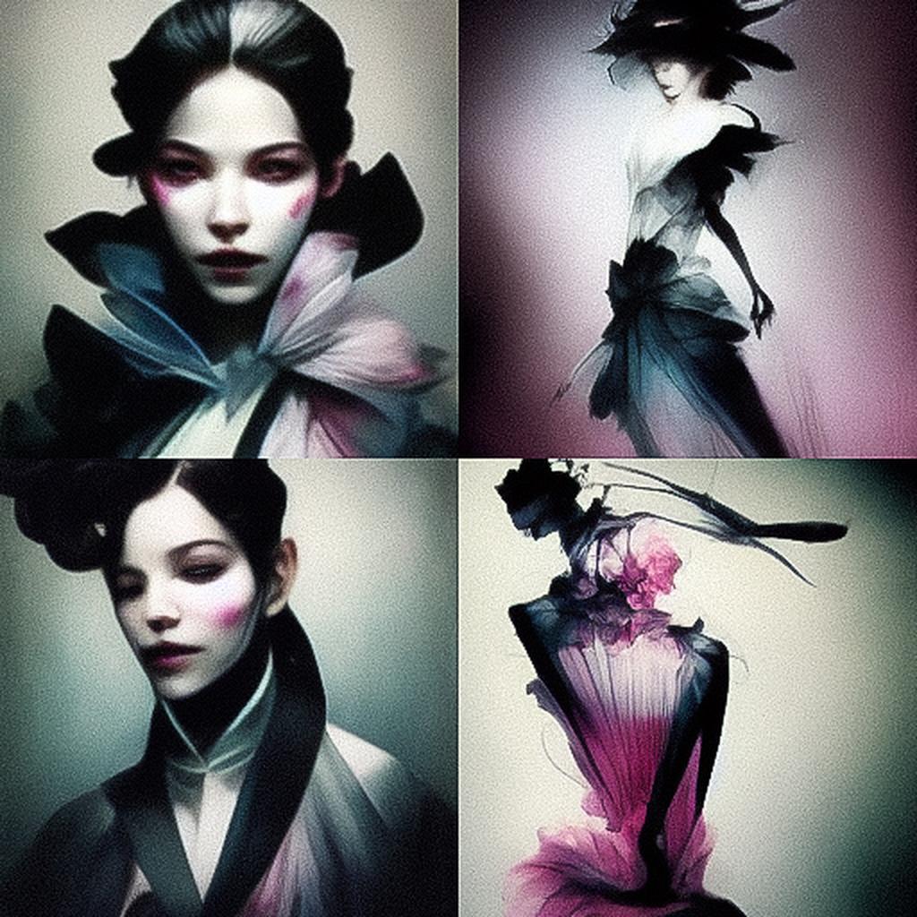 Nick Knight style, Midjourney V3, render 1 of 4