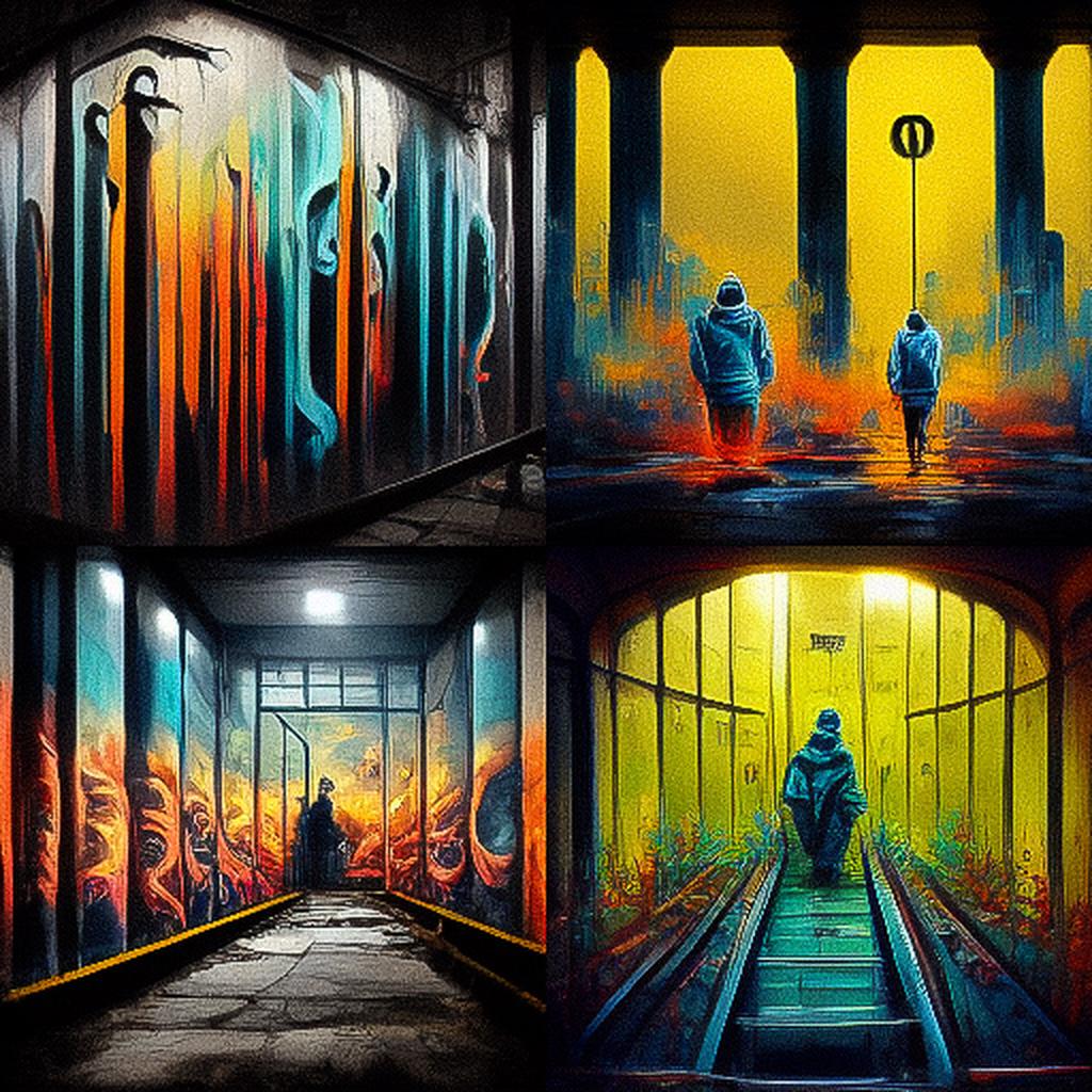 Odeith style, Midjourney V3, render 1 of 4