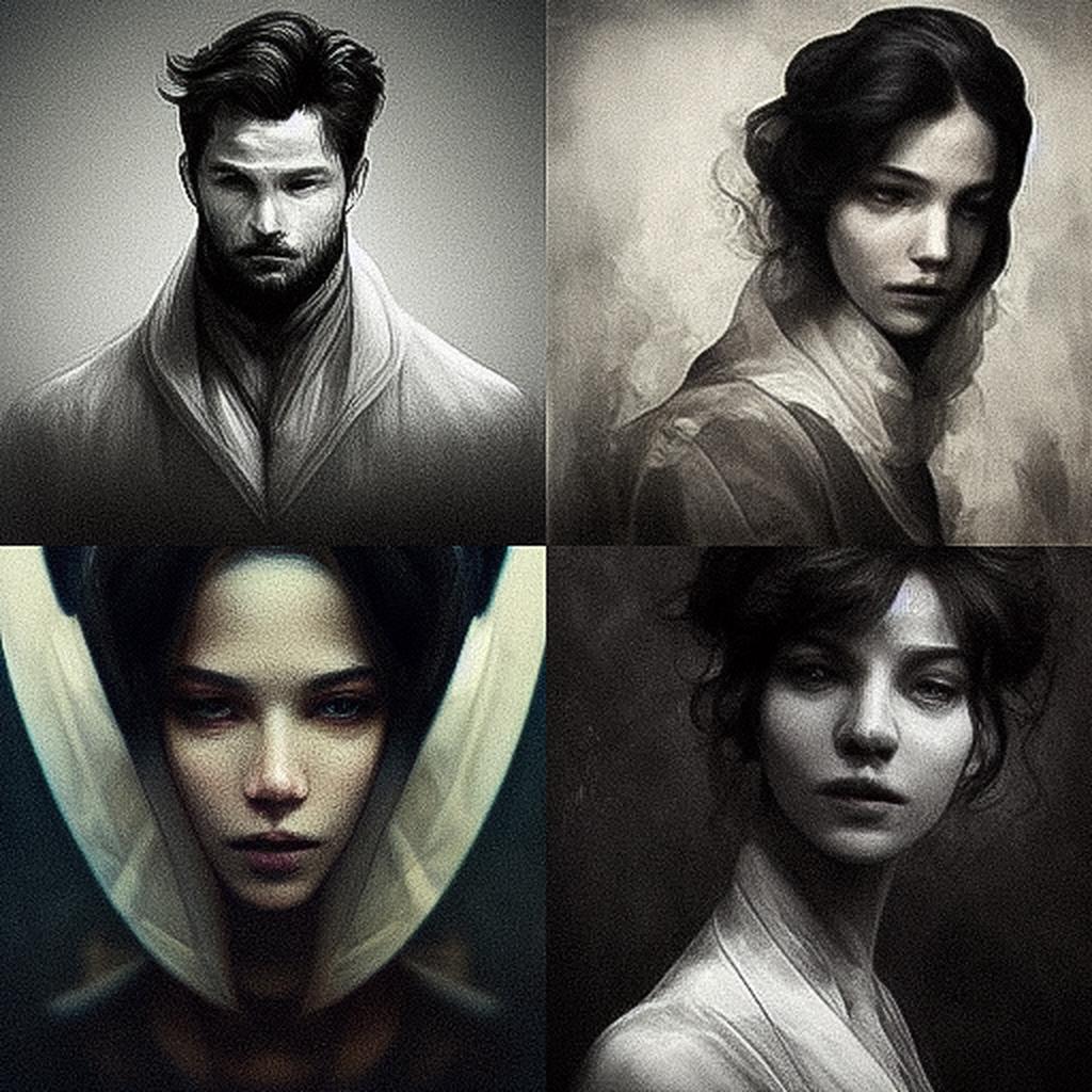 Olivier Valsecchi style, Midjourney V3, render 1 of 4