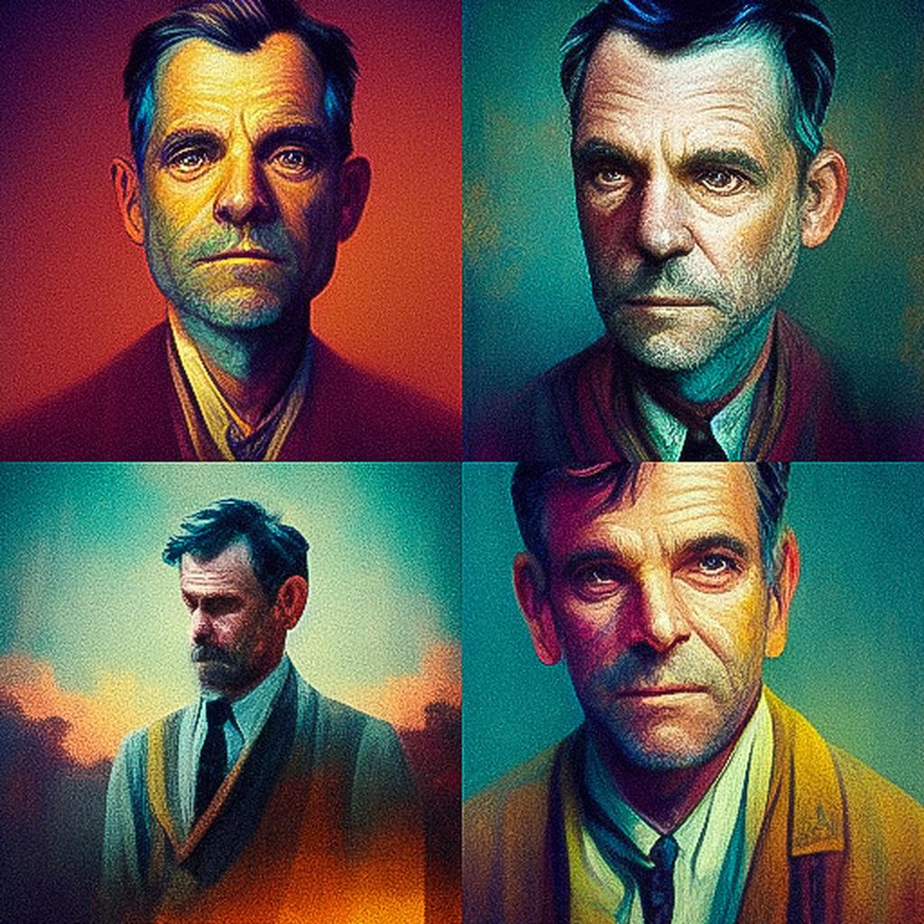 Paul Thomas Anderson style, Midjourney V3, render 1 of 4
